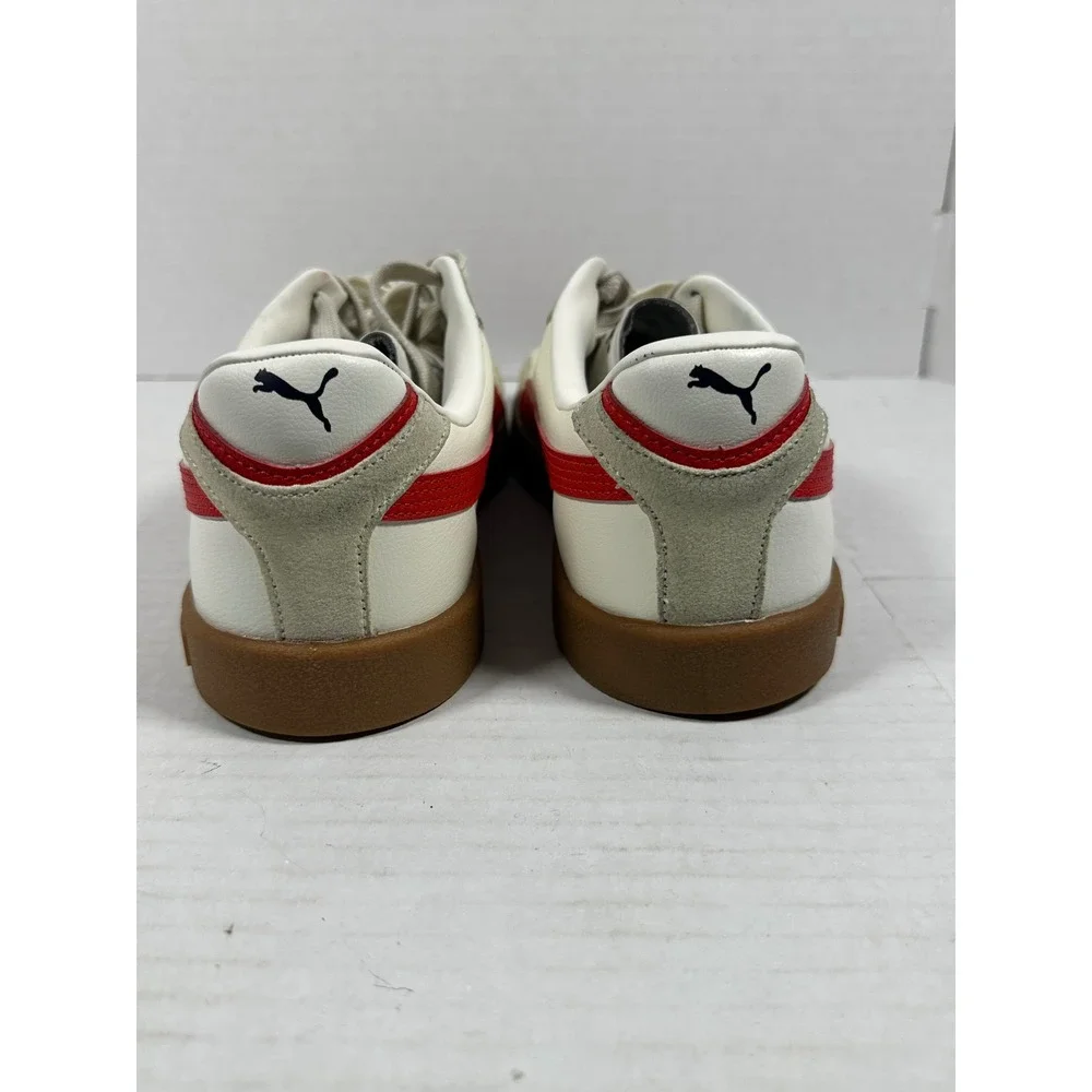 Puma Club li Era White For All Time Red Gum Sneakers 400237-01 Mens Size 9 Retro